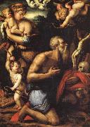 Giorgio Vasari The Temptation of St.Jerome oil